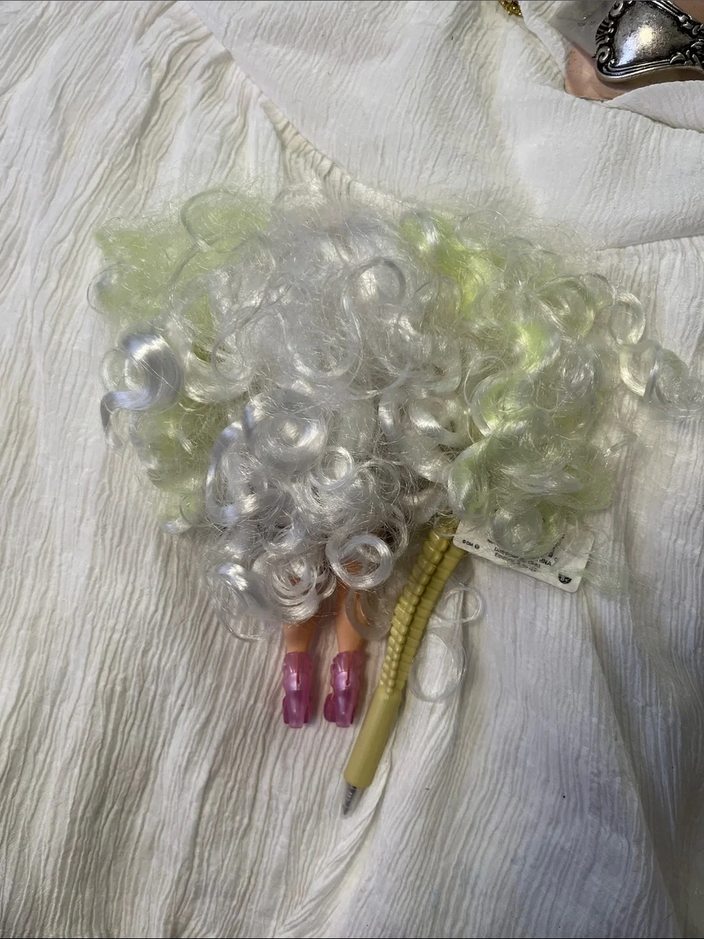 L.O.L. Surprise! Doll with Neon Lime & Lavender Hair and Pink Shoes